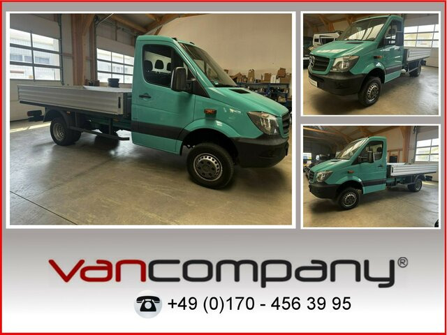 MERCEDES-BENZ Sprinter 513 CDI 4x4 Allrad Pritsche Top!... - Varebil med plan: bilde 1 MERCEDES-BENZ Sprinter 513 CDI 4x4 Allrad Pritsche Top!... - Varebil med plan: bilde 1