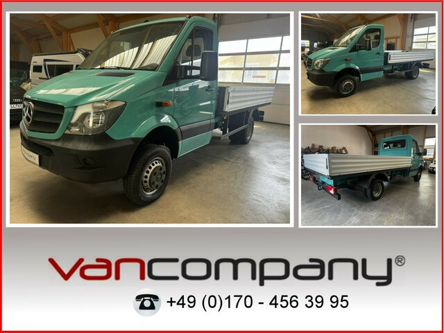 MERCEDES-BENZ Sprinter 513 CDI 4x4 Allrad Pritsche Top!... - Varebil med plan: bilde 1 MERCEDES-BENZ Sprinter 513 CDI 4x4 Allrad Pritsche Top!... - Varebil med plan: bilde 1