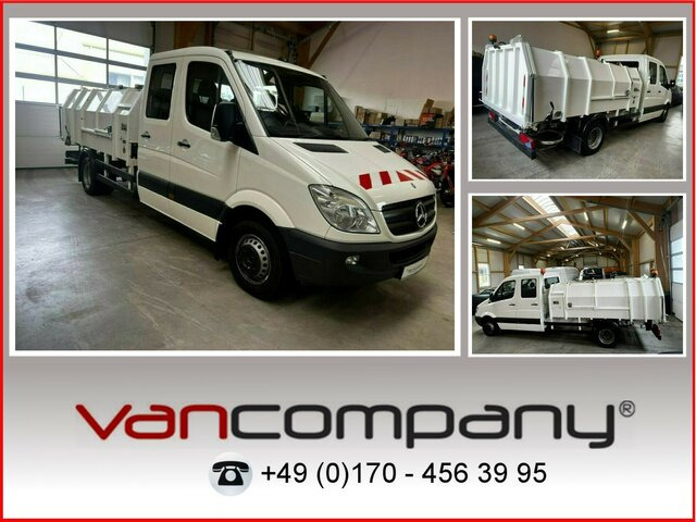 MERCEDES-BENZ Sprinter 516 CDI Müllwagen Papierkorbsammelfzg.... - Søppelbil: bilde 1 MERCEDES-BENZ Sprinter 516 CDI Müllwagen Papierkorbsammelfzg.... - Søppelbil: bilde 1