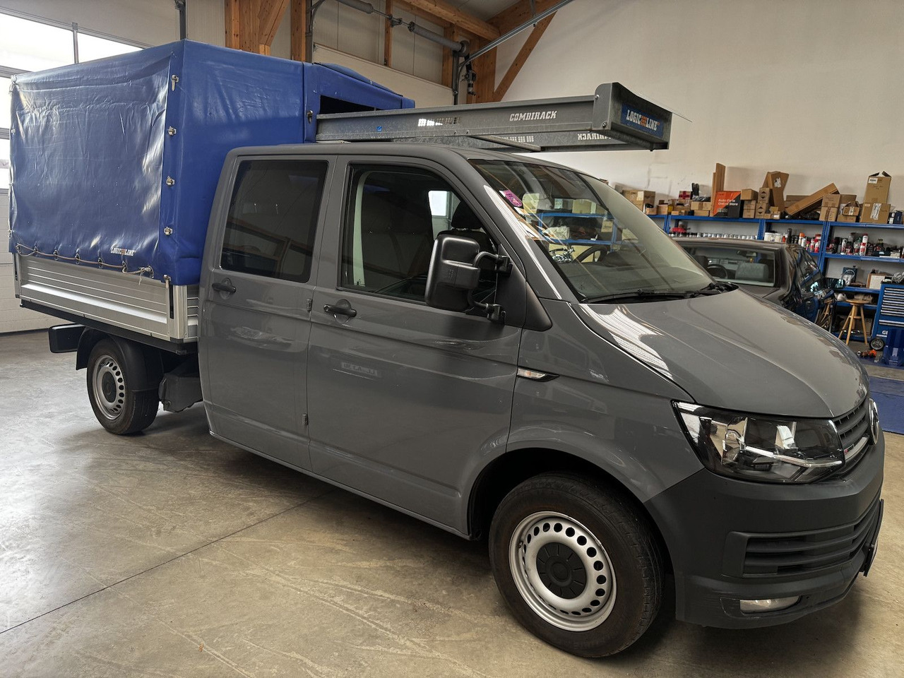 Volkswagen T6 Doka 2.0 TDI 4Motion Plane puregrey - Varebil med kapell, Varebil med dobbelt førerhus: bilde 4 Volkswagen T6 Doka 2.0 TDI 4Motion Plane puregrey - Varebil med kapell, Varebil med dobbelt førerhus: bilde 4
