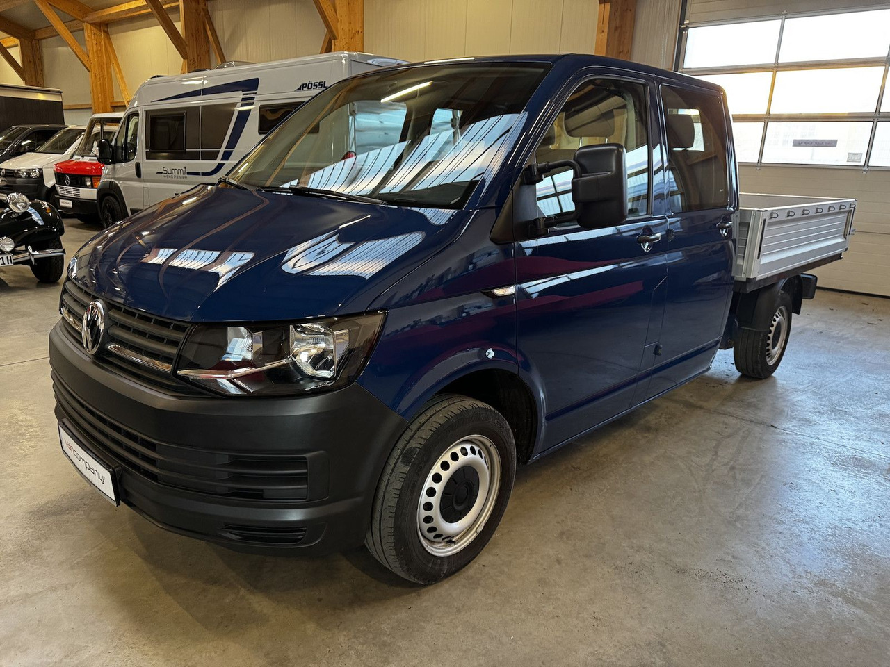 Volkswagen T6 Doka Pritsche 2.0 TDI 4Motion 4x4 indienblau - Varebil med plan: bilde 1 Volkswagen T6 Doka Pritsche 2.0 TDI 4Motion 4x4 indienblau - Varebil med plan: bilde 1