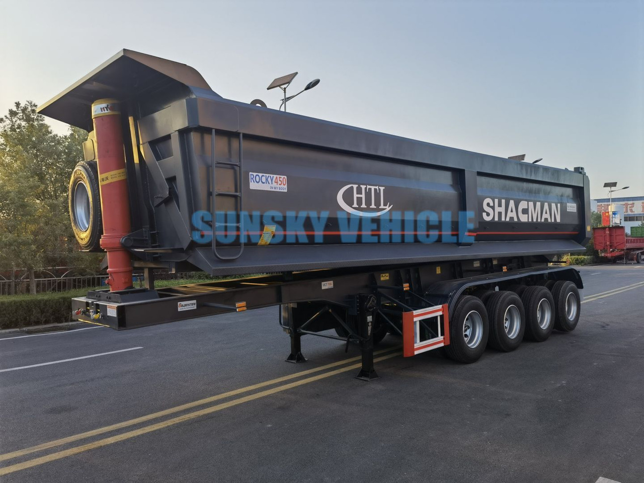 SUNSKY 3/4-Axle Dump Trailer - Tippsemi: bilde 3 SUNSKY 3/4-Axle Dump Trailer - Tippsemi: bilde 3