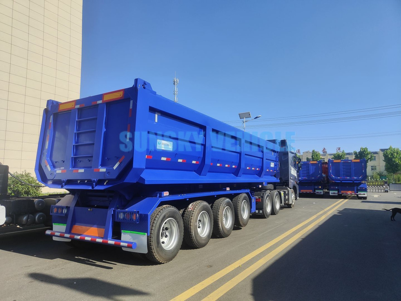 SUNSKY 3/4-Axle Dump Trailer - Tippsemi: bilde 2 SUNSKY 3/4-Axle Dump Trailer - Tippsemi: bilde 2