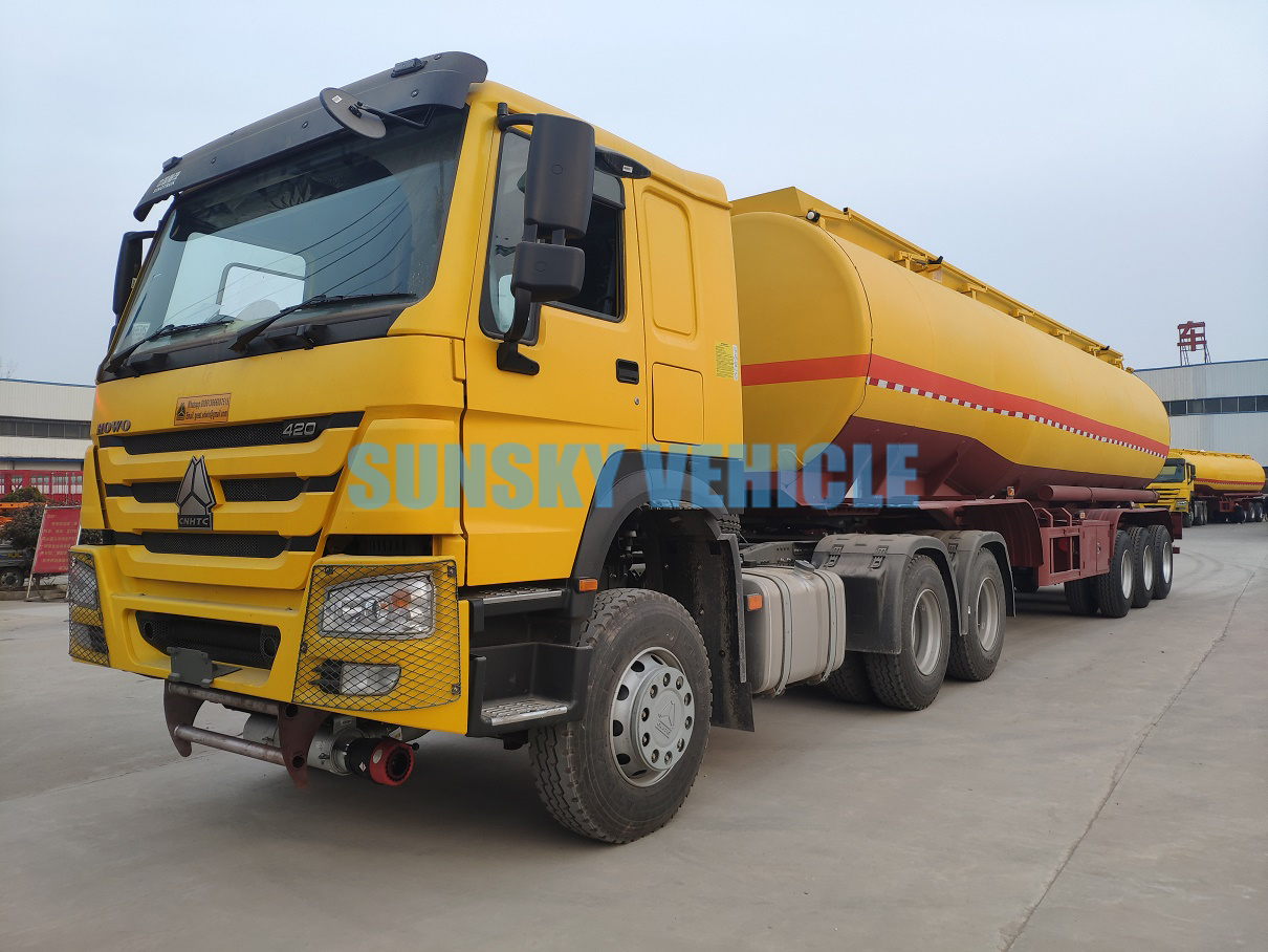 Ny Tanksemi for transport av drivstoff SUNSKY Fuel Tanker for sale: bilde 8