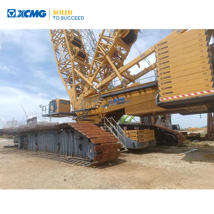 XCMG Manufacturer Second Hand Large Knuckle Boom Crane 1250 Ton XGC16000 Used Crawler Crane For Sale - Beltegående kran: bilde 1 XCMG Manufacturer Second Hand Large Knuckle Boom Crane 1250 Ton XGC16000 Used Crawler Crane For Sale - Beltegående kran: bilde 1
