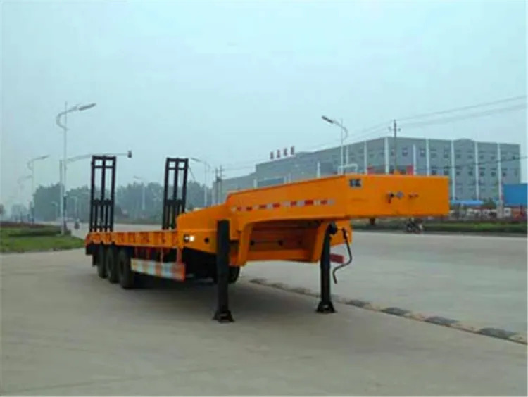 XCMG Official 3 Axle 18 Meter Long Truck Trailers 40Ft Low Bed Container Semi Trailer - Lavloader semitrailer: bilde 3 XCMG Official 3 Axle 18 Meter Long Truck Trailers 40Ft Low Bed Container Semi Trailer - Lavloader semitrailer: bilde 3