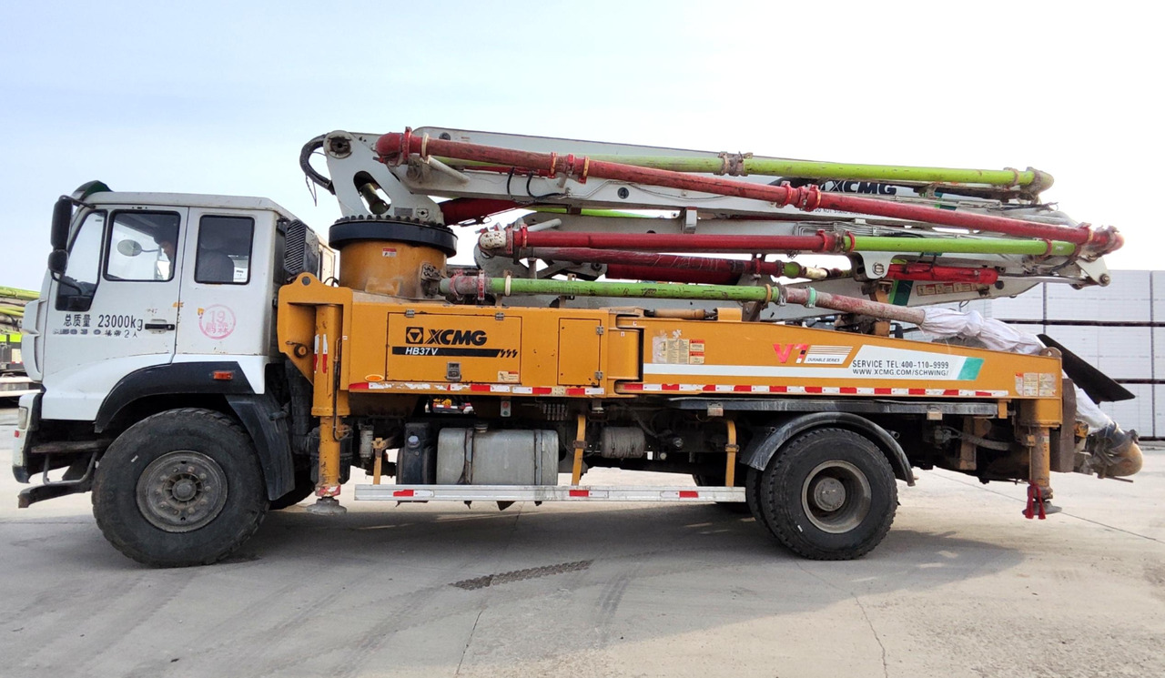 XCMG Official Concrete Machine HB37V Mini Concrete Pump 37m Used Diesel Concrete Mixer Pump Truck Price - Betongpumpe: bilde 4 XCMG Official Concrete Machine HB37V Mini Concrete Pump 37m Used Diesel Concrete Mixer Pump Truck Price - Betongpumpe: bilde 4
