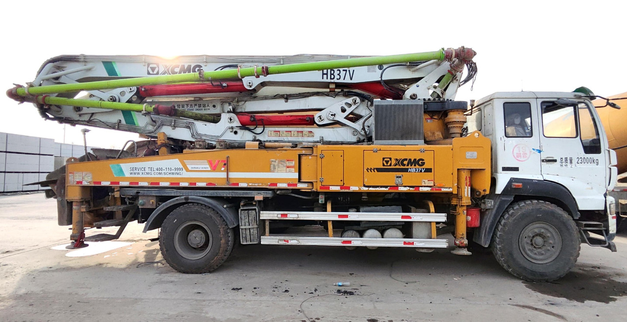 XCMG Official Concrete Machine HB37V Mini Concrete Pump 37m Used Diesel Concrete Mixer Pump Truck Price - Betongpumpe: bilde 3 XCMG Official Concrete Machine HB37V Mini Concrete Pump 37m Used Diesel Concrete Mixer Pump Truck Price - Betongpumpe: bilde 3