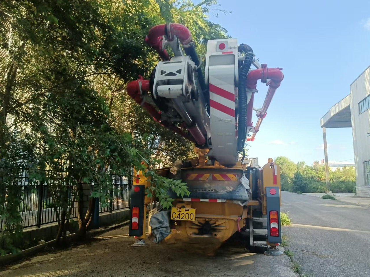 XCMG Official HB50V Used China Concrete Pump Truck 50m Truck-mounted Cconcrete Boom Pump Price - Betongpumpe: bilde 4 XCMG Official HB50V Used China Concrete Pump Truck 50m Truck-mounted Cconcrete Boom Pump Price - Betongpumpe: bilde 4