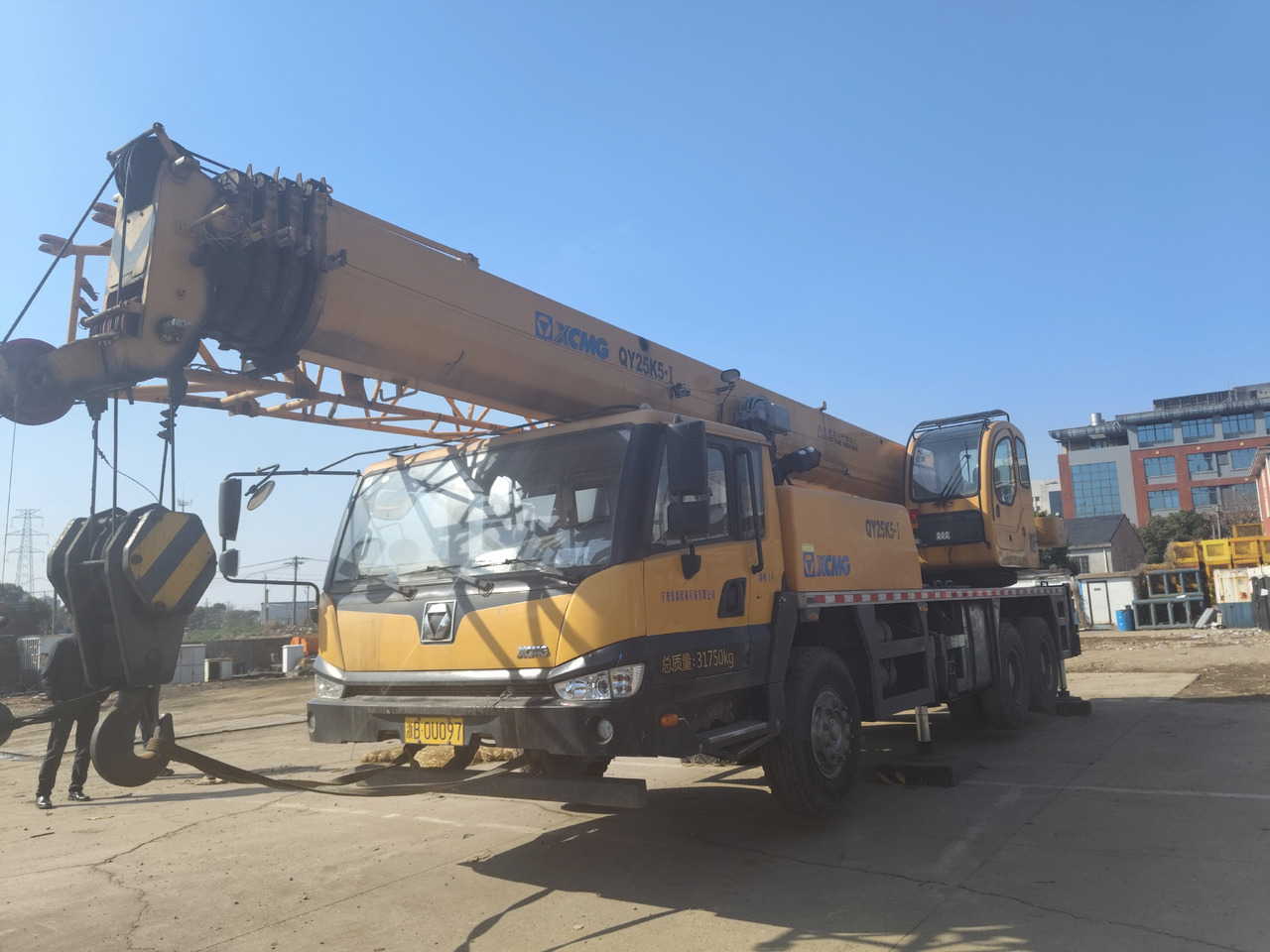 XCMG Official QY25K5-1 Used Truck Mounted Crane 25T Construction Mini Mobile Crane For Sale - Mobilkran: bilde 3 XCMG Official QY25K5-1 Used Truck Mounted Crane 25T Construction Mini Mobile Crane For Sale - Mobilkran: bilde 3