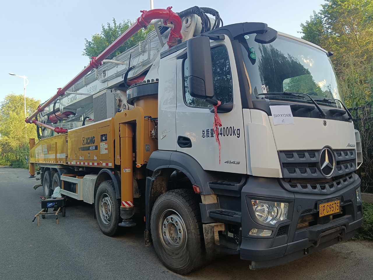 XCMG Official Second Hand HB58V Hydraulic Truck Concrete Pump 58m Truck Mount Concrete Ppumps Price - Betongpumpe: bilde 3 XCMG Official Second Hand HB58V Hydraulic Truck Concrete Pump 58m Truck Mount Concrete Ppumps Price - Betongpumpe: bilde 3