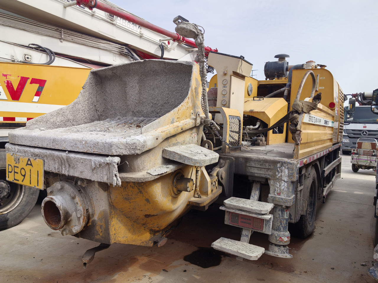 XCMG Official Used Truck Mounted Concrete Pump HBC10022 In Good Condition - Betongpumpe: bilde 4 XCMG Official Used Truck Mounted Concrete Pump HBC10022 In Good Condition - Betongpumpe: bilde 4