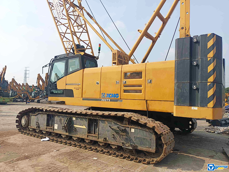 XCMG XGC75 small used 75ton crwler crane mobile with with Main Boom 58m - Beltegående kran: bilde 2 XCMG XGC75 small used 75ton crwler crane mobile with with Main Boom 58m - Beltegående kran: bilde 2