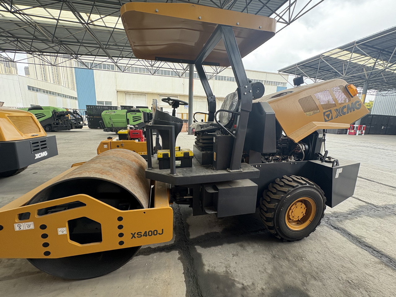XCMG XS400J 4ton Mechancial Single Drum Vibratory Road Roller Price - Vegvals: bilde 3 XCMG XS400J 4ton Mechancial Single Drum Vibratory Road Roller Price - Vegvals: bilde 3