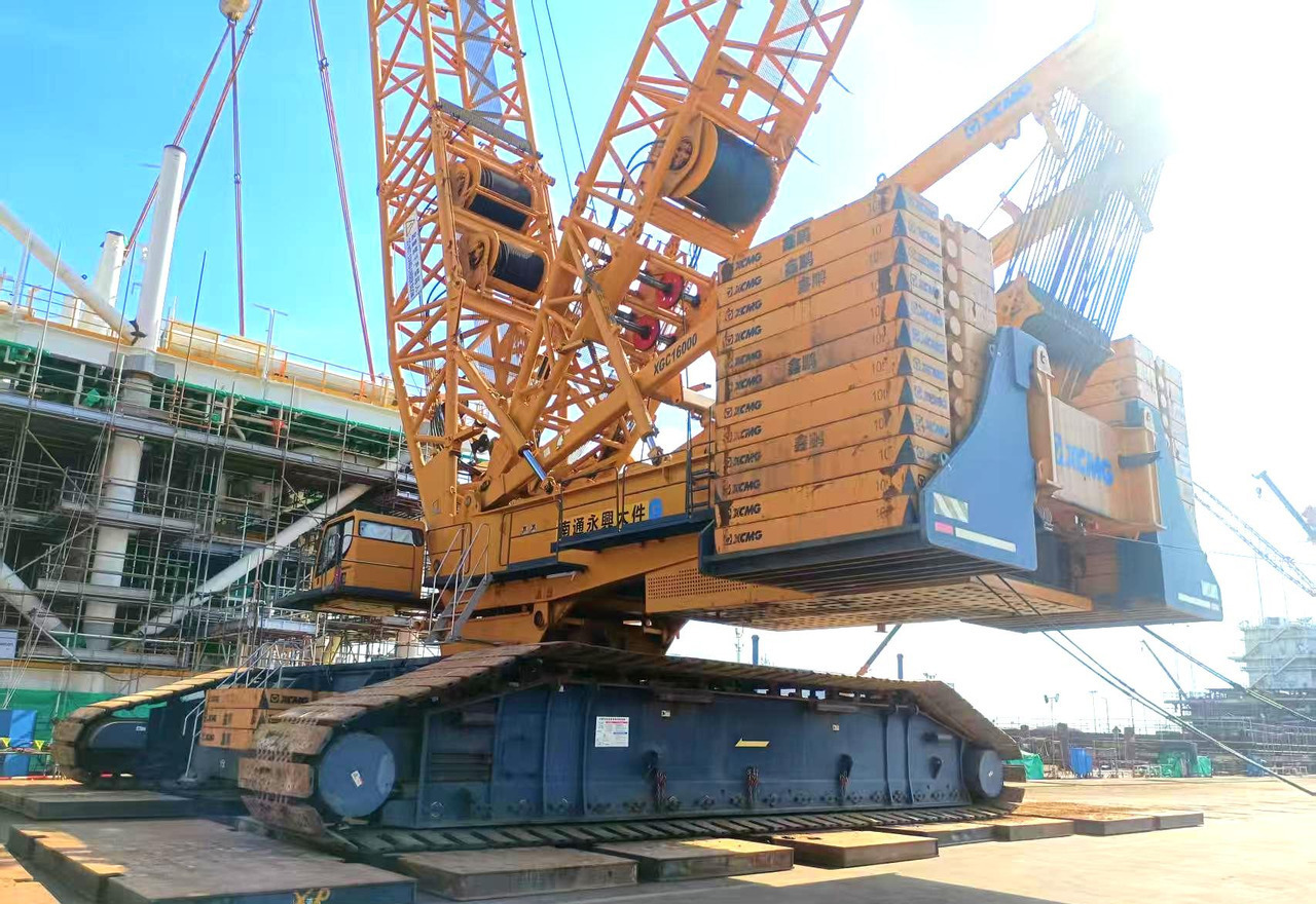 XCMG heavy large used crawler crane XGC16000 1250t rated load price - Beltegående kran: bilde 3 XCMG heavy large used crawler crane XGC16000 1250t rated load price - Beltegående kran: bilde 3
