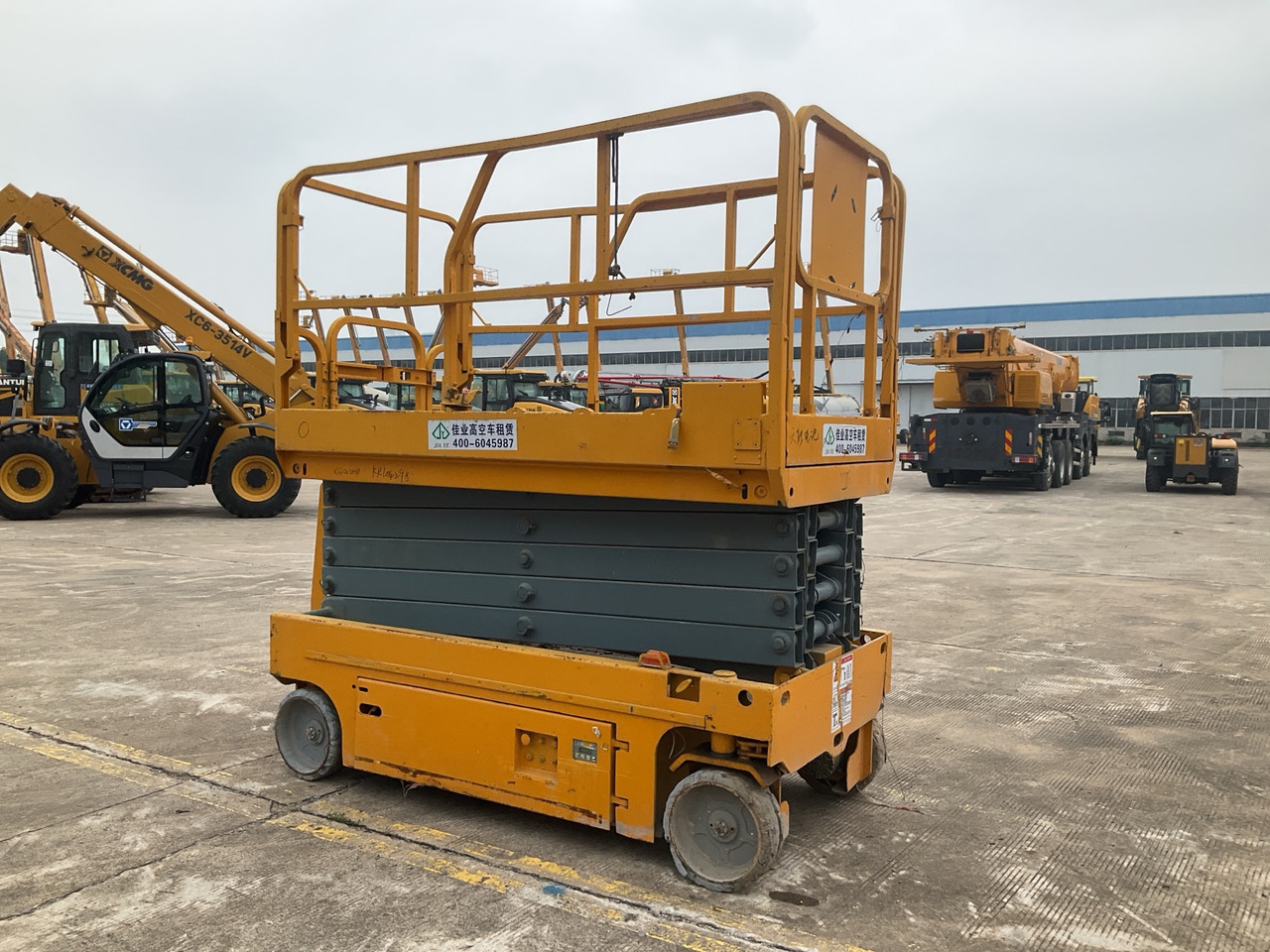 XCMG second hand XG1212HD 12m electric scissor lift platform price - Sakselift: bilde 3 XCMG second hand XG1212HD 12m electric scissor lift platform price - Sakselift: bilde 3