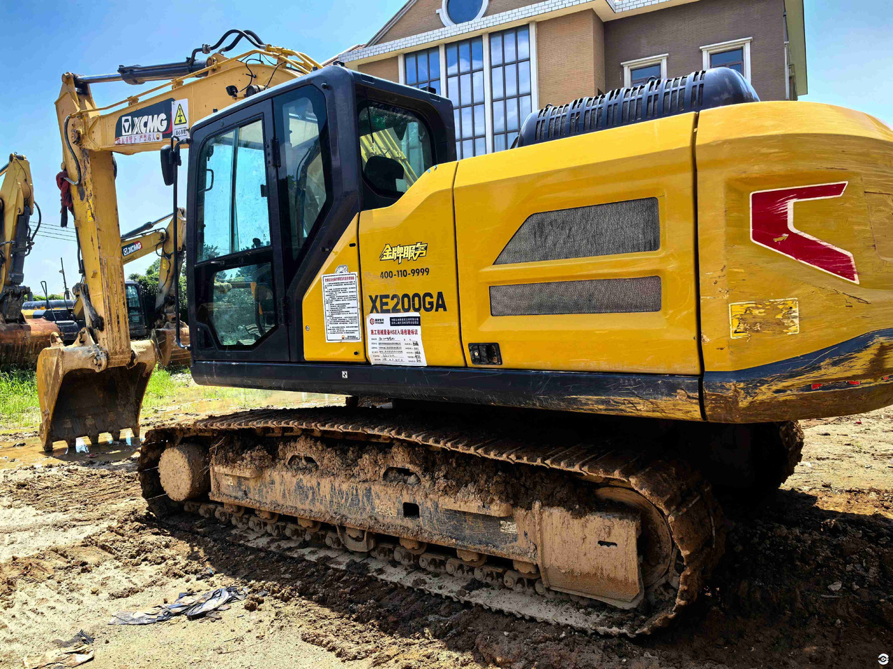 XCMG used 2024 official 20ton hydraulic crawler excavator XE200GA price - Beltegraver: bilde 5 XCMG used 2024 official 20ton hydraulic crawler excavator XE200GA price - Beltegraver: bilde 5