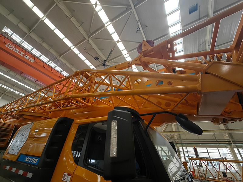 XCMG used XCT110 110ton telescopic boom truck crane mobile for sale - Kran: bilde 5 XCMG used XCT110 110ton telescopic boom truck crane mobile for sale - Kran: bilde 5