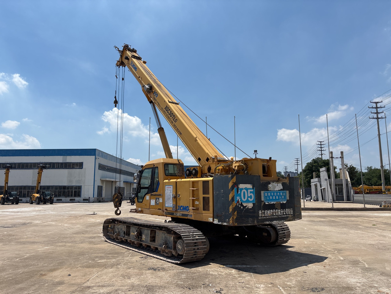 XCMG used XGC30T small 30ton diesel crawler tracked crane for sale - Beltegående kran: bilde 3 XCMG used XGC30T small 30ton diesel crawler tracked crane for sale - Beltegående kran: bilde 3