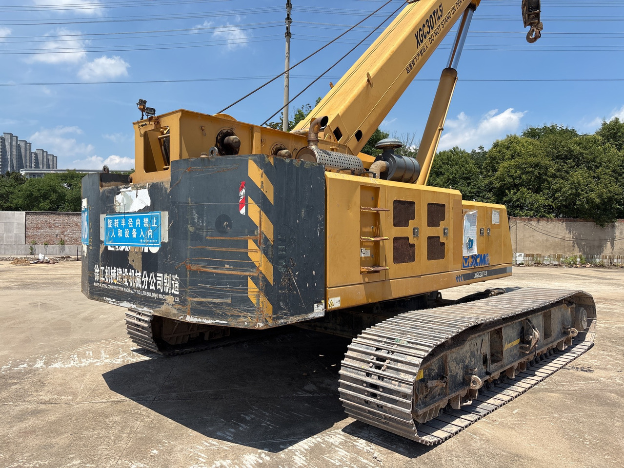 XCMG used XGC30T small 30ton diesel crawler tracked crane for sale - Beltegående kran: bilde 4 XCMG used XGC30T small 30ton diesel crawler tracked crane for sale - Beltegående kran: bilde 4