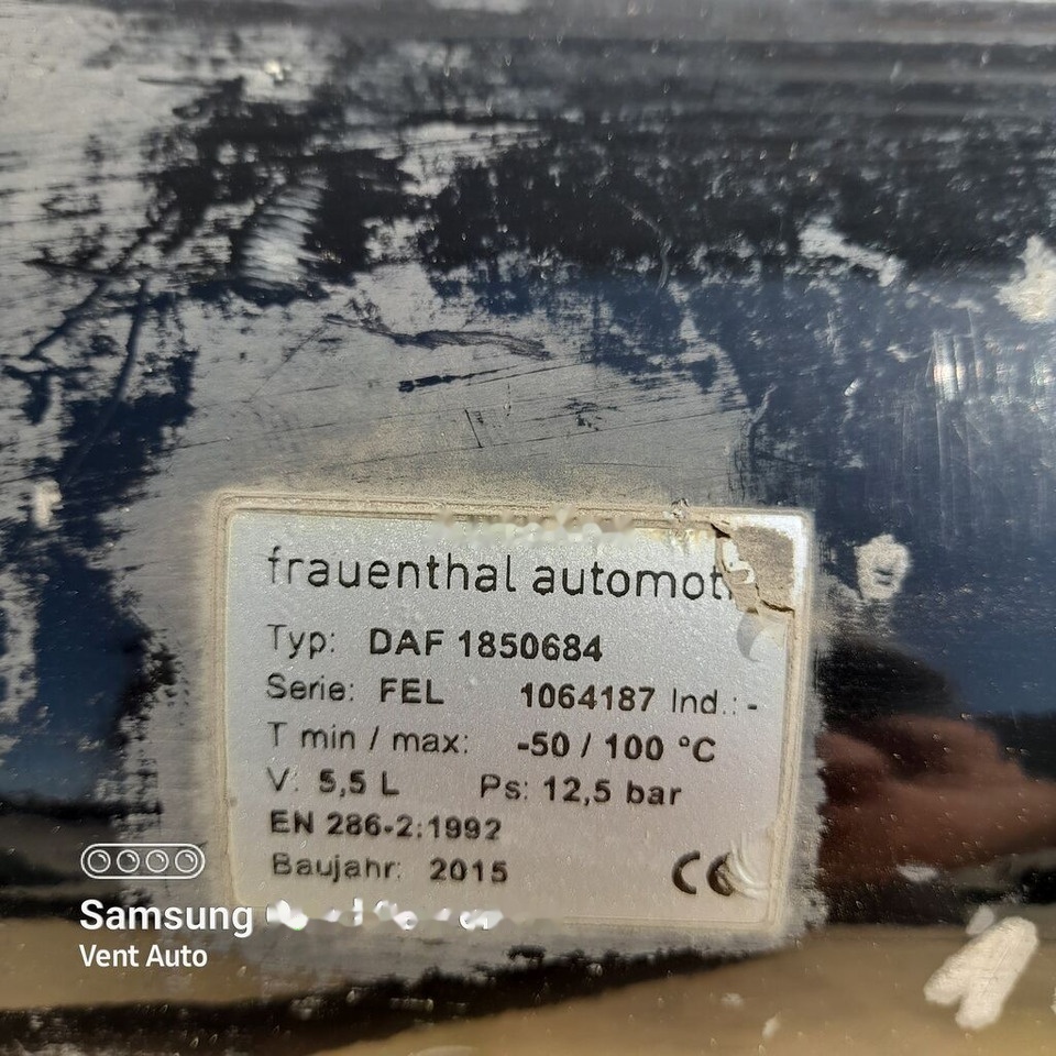DAF XF 106 1850684 DAF 1850684 truck - Bremsedeler for Lastebil: bilde 3 DAF XF 106 1850684 DAF 1850684 truck - Bremsedeler for Lastebil: bilde 3