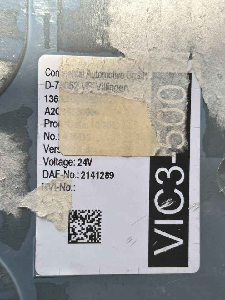DAF XF 106 480 VIC3-500 - Styreenhet for Lastebil: bilde 4 DAF XF 106 480 VIC3-500 - Styreenhet for Lastebil: bilde 4