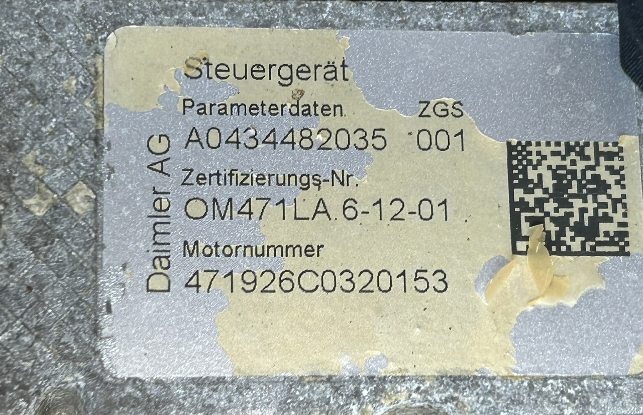 MERCEDES ACTROS MP4 OM471 926 - Motor for Lastebil: bilde 5 MERCEDES ACTROS MP4 OM471 926 - Motor for Lastebil: bilde 5