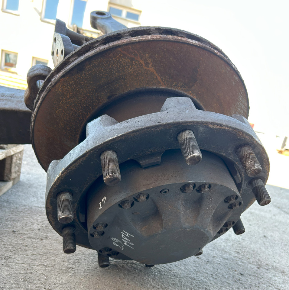 Fjæring MERCEDES AROCS MP4  AXLE + HUBS FRONT: bilde 9