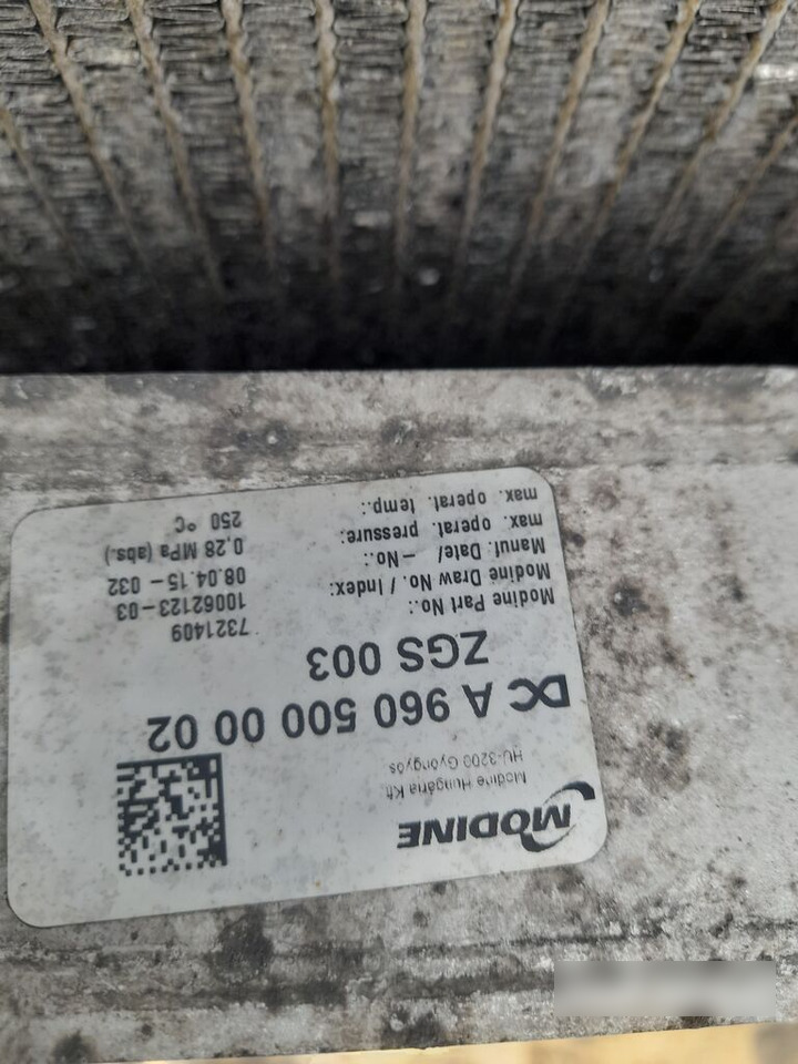 Mercedes-Benz ACTROS MP4 A9605003601 / A9605000002/ A9605053255   Mercedes-Benz truck - Radiator for Lastebil: bilde 2 Mercedes-Benz ACTROS MP4 A9605003601 / A9605000002/ A9605053255   Mercedes-Benz truck - Radiator for Lastebil: bilde 2