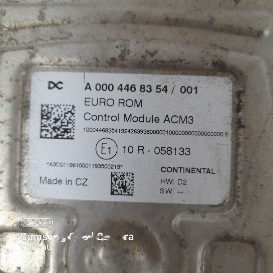 Mercedes-Benz ACTROS MP5 A004468354 ACM3 Mercedes-Benz A004468354 ACM3 - Styreenhet for Lastebil: bilde 3 Mercedes-Benz ACTROS MP5 A004468354 ACM3 Mercedes-Benz A004468354 ACM3 - Styreenhet for Lastebil: bilde 3