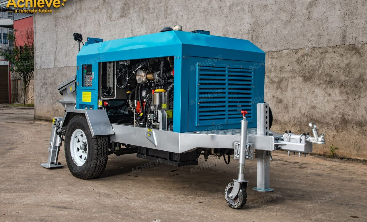 Ny Stasjonær betongpumpe ACHIEVE New  AP300-TDE European Version 【ACHIEVE】100% BRAND NEW !!!: bilde 7 Ny Stasjonær betongpumpe ACHIEVE New  AP300-TDE European Version 【ACHIEVE】100% BRAND NEW !!!: bilde 7