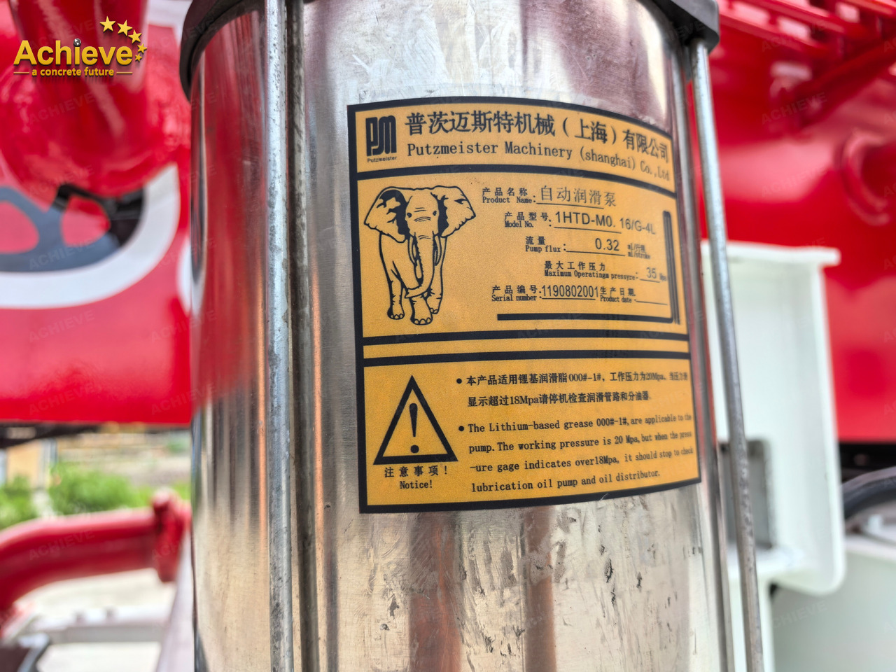 Betongpumpe Putzmeister Putzmeister  M56-4RZ Actros 4141Mercedes-Benz Concrete pump truck 【ACHIEVE】TOP CONDITION!!!: bilde 15