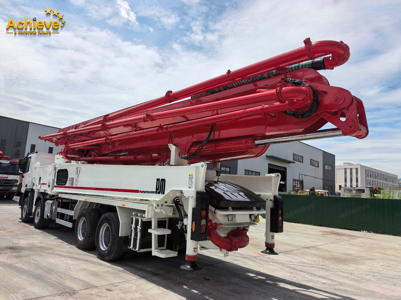 Betongpumpe Putzmeister Putzmeister  M56-4RZ Actros 4141Mercedes-Benz Concrete pump truck 【ACHIEVE】TOP CONDITION!!!: bilde 6