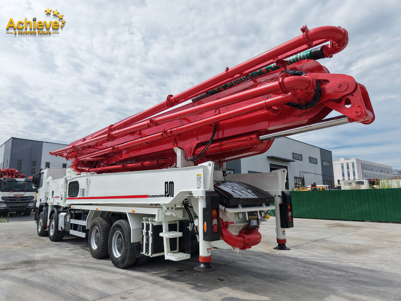 Betongpumpe Putzmeister Putzmeister  M56-4RZ Actros 4141Mercedes-Benz Concrete pump truck 【ACHIEVE】TOP CONDITION!!!: bilde 24