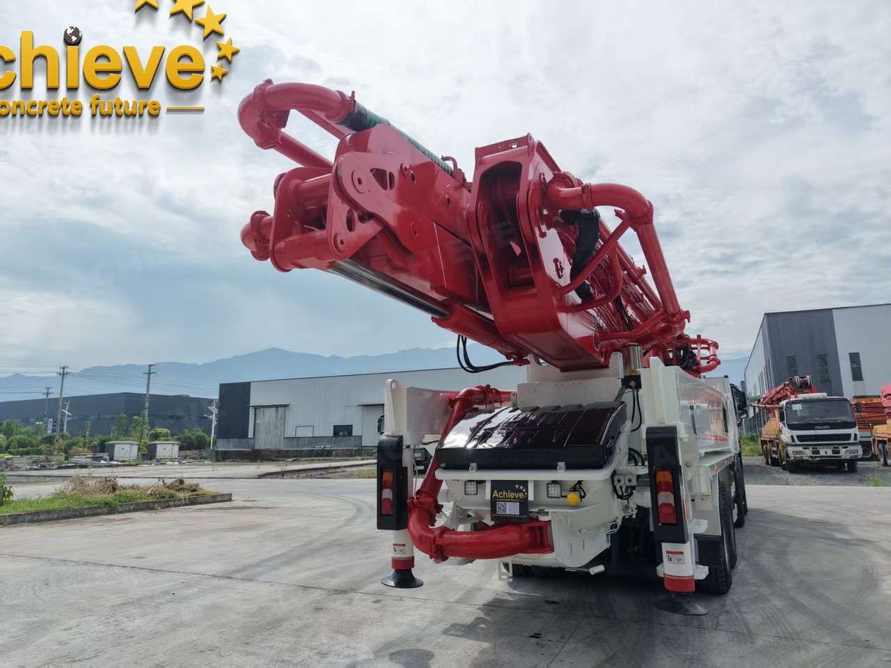 Betongpumpe Putzmeister Putzmeister  M56-4RZ Actros 4141Mercedes-Benz Concrete pump truck 【ACHIEVE】TOP CONDITION!!!: bilde 26