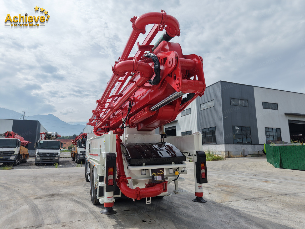 Betongpumpe Putzmeister Putzmeister  M56-4RZ Actros 4141Mercedes-Benz Concrete pump truck 【ACHIEVE】TOP CONDITION!!!: bilde 25