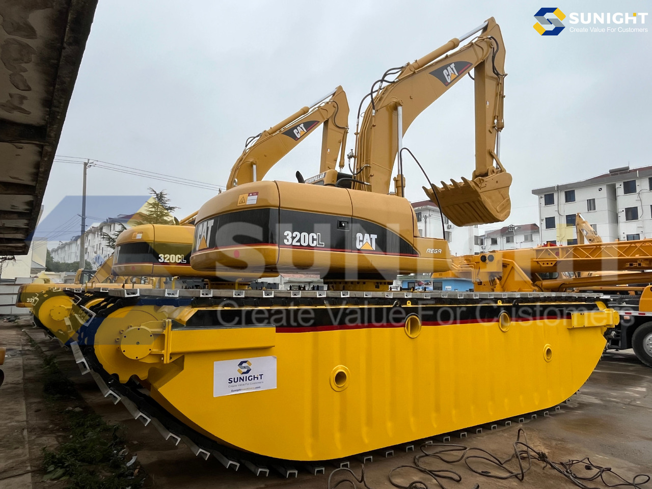 CAT Swamp Buggy Excavator 320CL, Amphibious Excavator Original Caterpillar - Amfibisk gravemaskin: bilde 4 CAT Swamp Buggy Excavator 320CL, Amphibious Excavator Original Caterpillar - Amfibisk gravemaskin: bilde 4