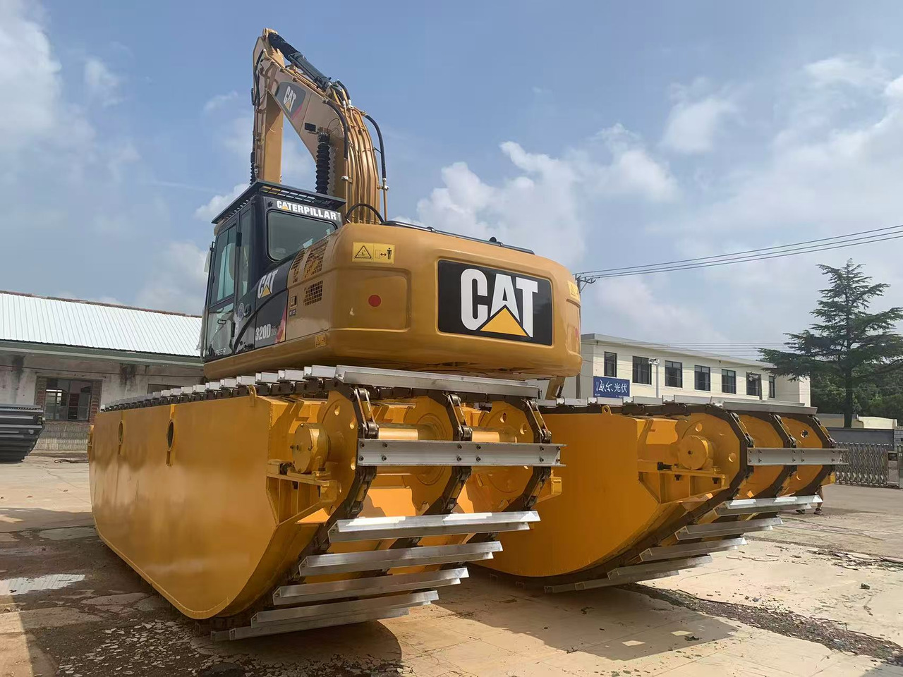 Caterpillar 320D Swamp Buggy with Aluminium Tracks - Beltegraver: bilde 3 Caterpillar 320D Swamp Buggy with Aluminium Tracks - Beltegraver: bilde 3