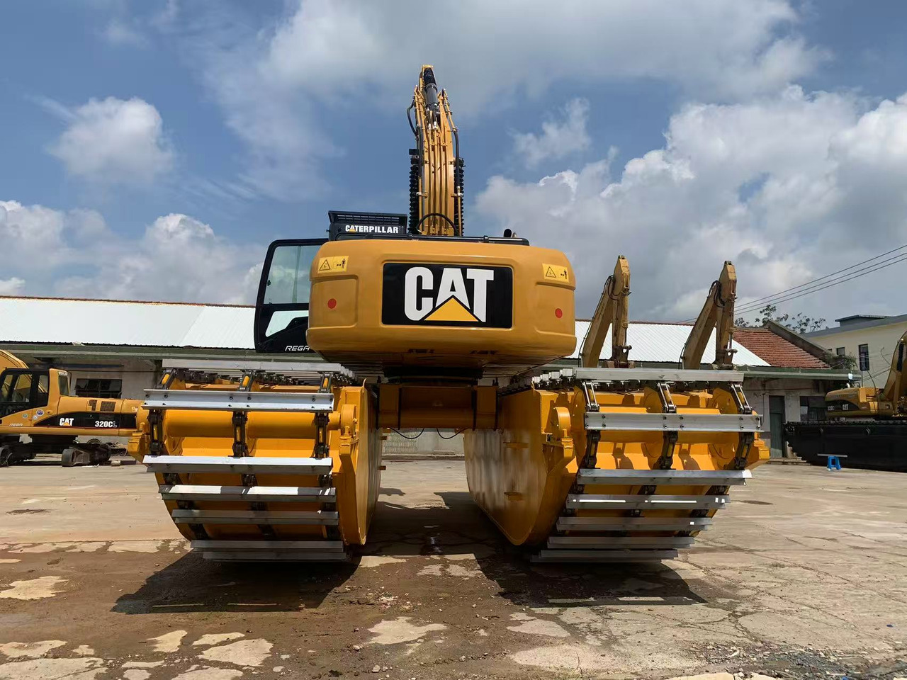 Caterpillar 320D Swamp Buggy with Aluminium Tracks - Beltegraver: bilde 4 Caterpillar 320D Swamp Buggy with Aluminium Tracks - Beltegraver: bilde 4