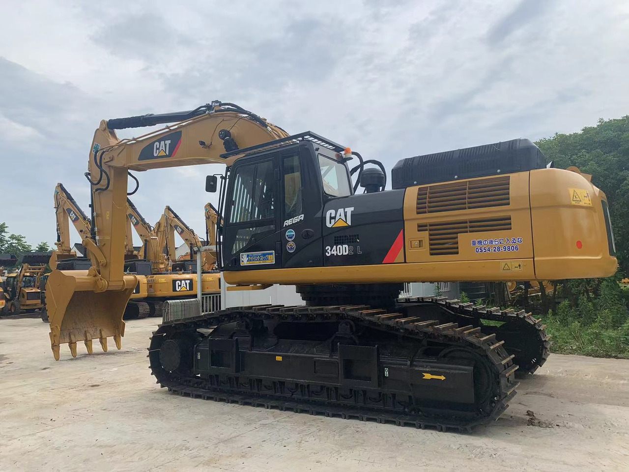 Caterpillar 340D, 340D2 Heavy Duty CAT Excavator 40 ton Mining Machine - Beltegraver: bilde 4 Caterpillar 340D, 340D2 Heavy Duty CAT Excavator 40 ton Mining Machine - Beltegraver: bilde 4