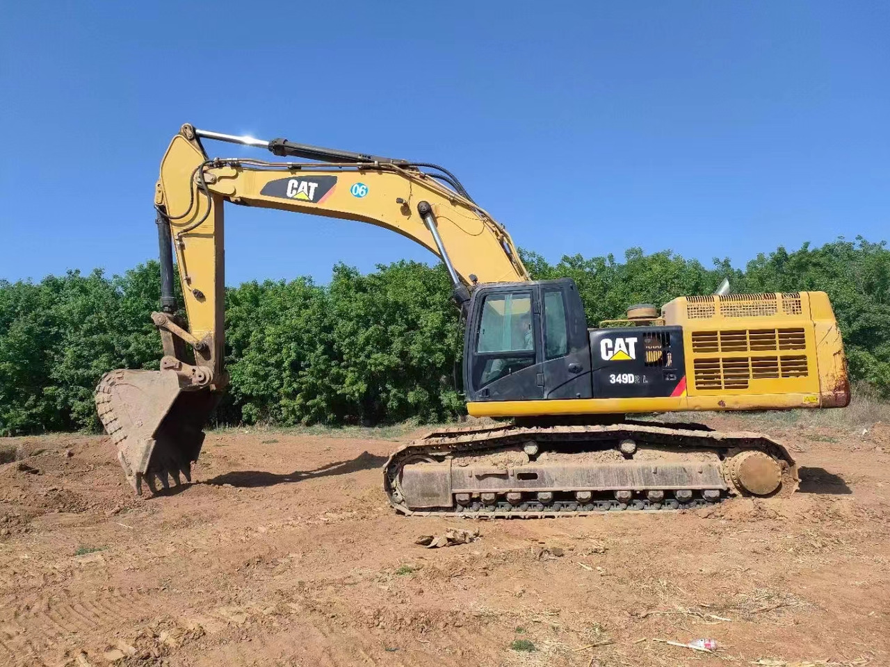 Caterpillar 349D, 349D2 Original Color Heavy Mining Machine - Beltegraver: bilde 1 Caterpillar 349D, 349D2 Original Color Heavy Mining Machine - Beltegraver: bilde 1