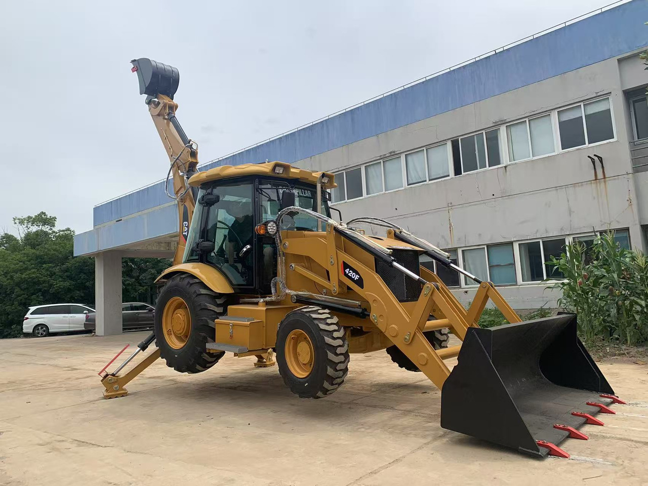 Caterpillar 4x4 Backhoe Loader CAT 420, 428 - Traktorgraver: bilde 4 Caterpillar 4x4 Backhoe Loader CAT 420, 428 - Traktorgraver: bilde 4