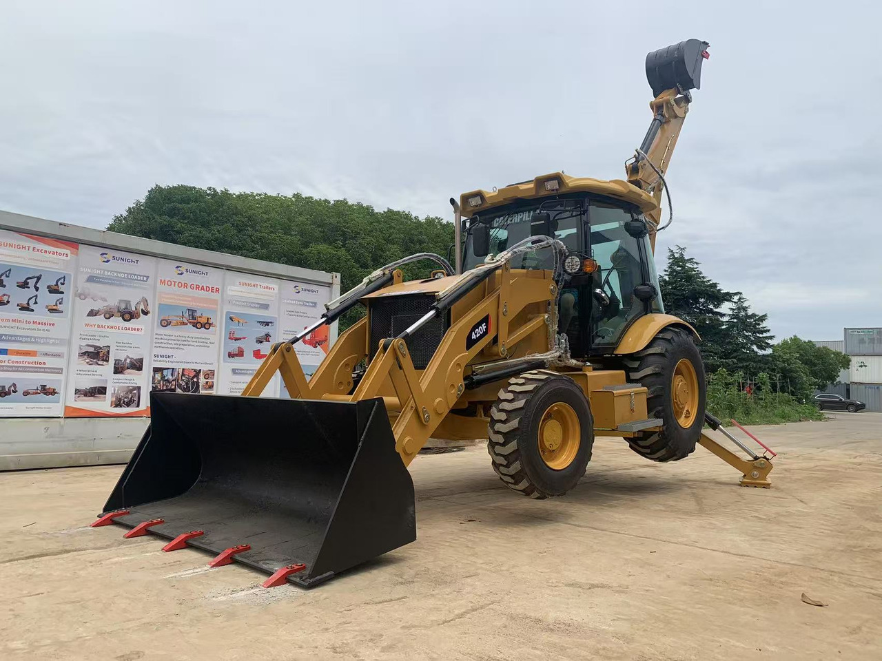 Caterpillar 4x4 Backhoe Loader CAT 420, 428 - Traktorgraver: bilde 3 Caterpillar 4x4 Backhoe Loader CAT 420, 428 - Traktorgraver: bilde 3