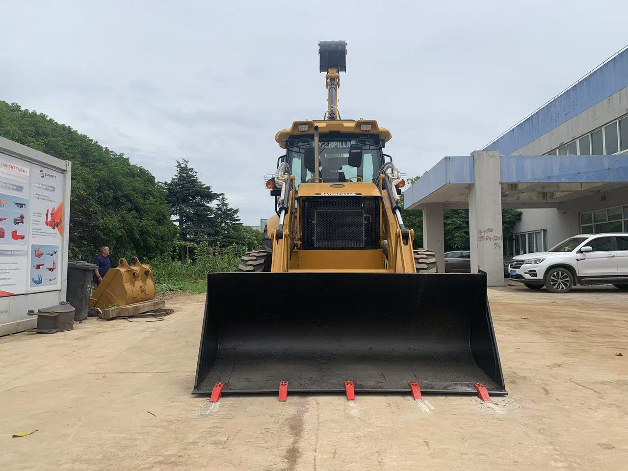 Caterpillar 4x4 Backhoe Loader CAT 420, 428 - Traktorgraver: bilde 2 Caterpillar 4x4 Backhoe Loader CAT 420, 428 - Traktorgraver: bilde 2