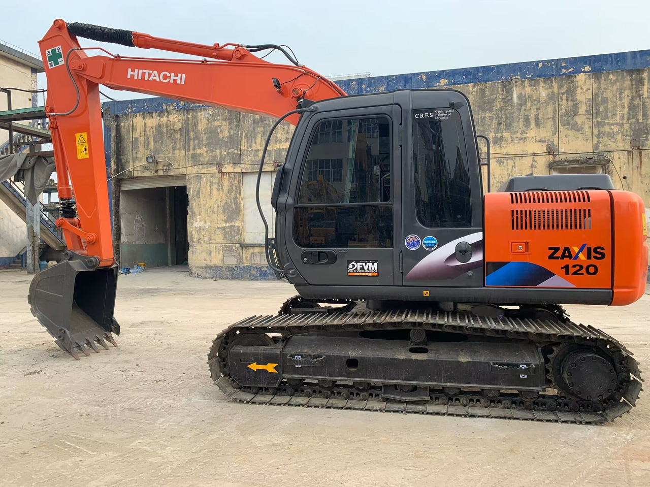Hitachi Excavator ZX120 Good Price Used Excavator 12 ton Capacity - Beltegraver: bilde 4 Hitachi Excavator ZX120 Good Price Used Excavator 12 ton Capacity - Beltegraver: bilde 4