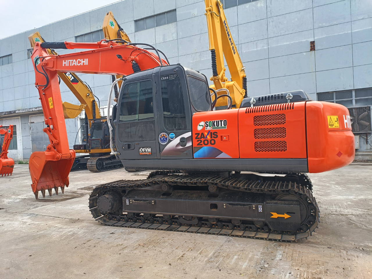 Hitachi ZX200 Used Condition Excavator Good Price - Beltegraver: bilde 5 Hitachi ZX200 Used Condition Excavator Good Price - Beltegraver: bilde 5
