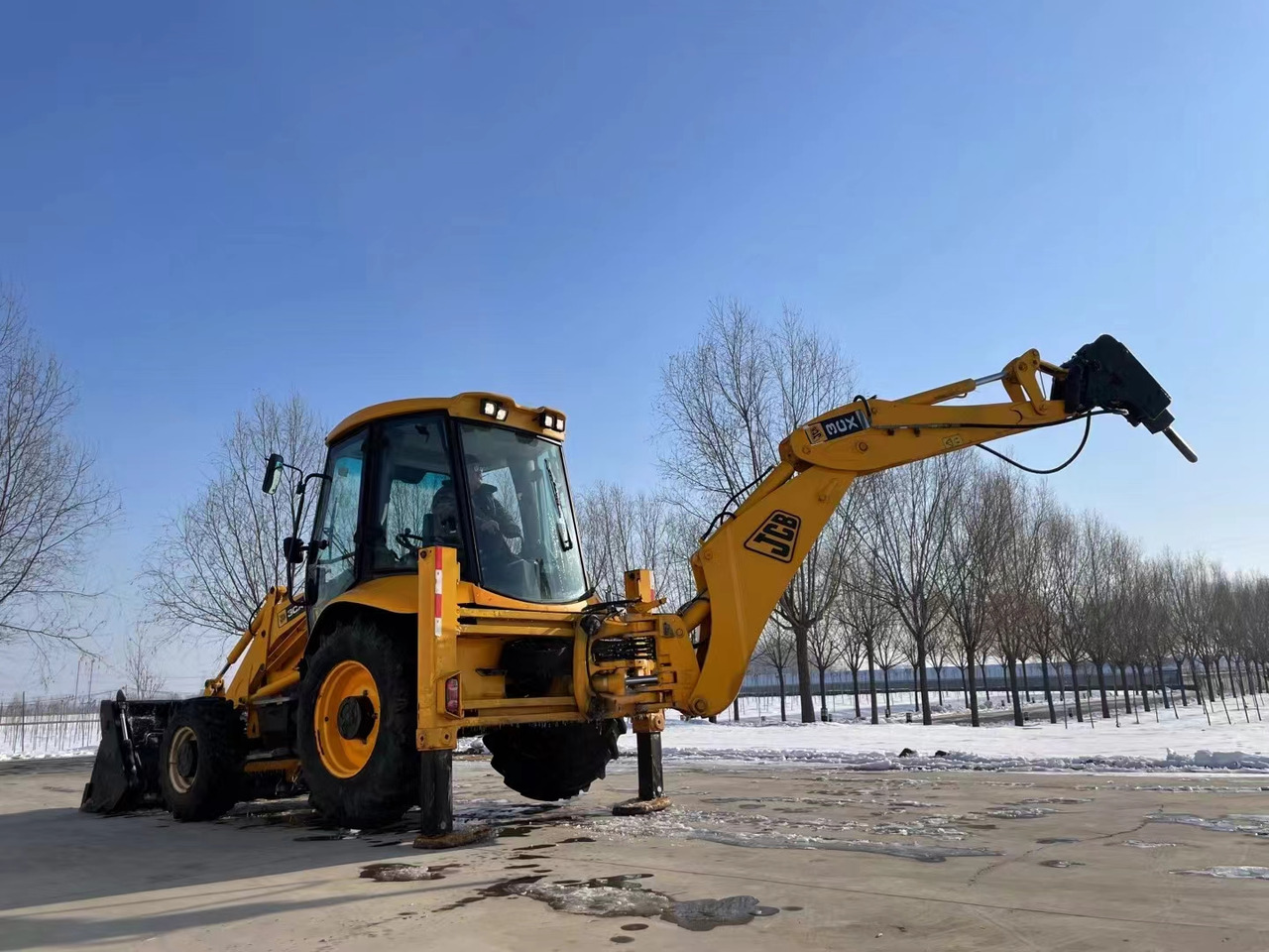 JCB 3CX Used Backhoe Loader with Hammer - Traktorgraver: bilde 2 JCB 3CX Used Backhoe Loader with Hammer - Traktorgraver: bilde 2