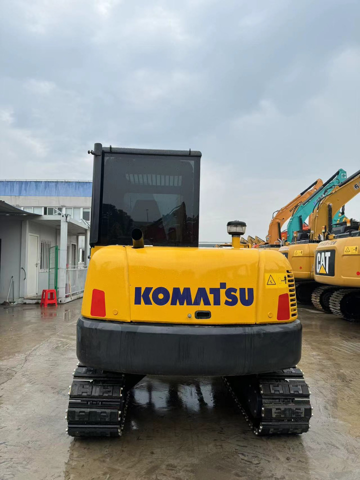 Komatsu PC58, PC56, PC55 Small Excavator With Rubber Tracks - Beltegraver: bilde 2 Komatsu PC58, PC56, PC55 Small Excavator With Rubber Tracks - Beltegraver: bilde 2