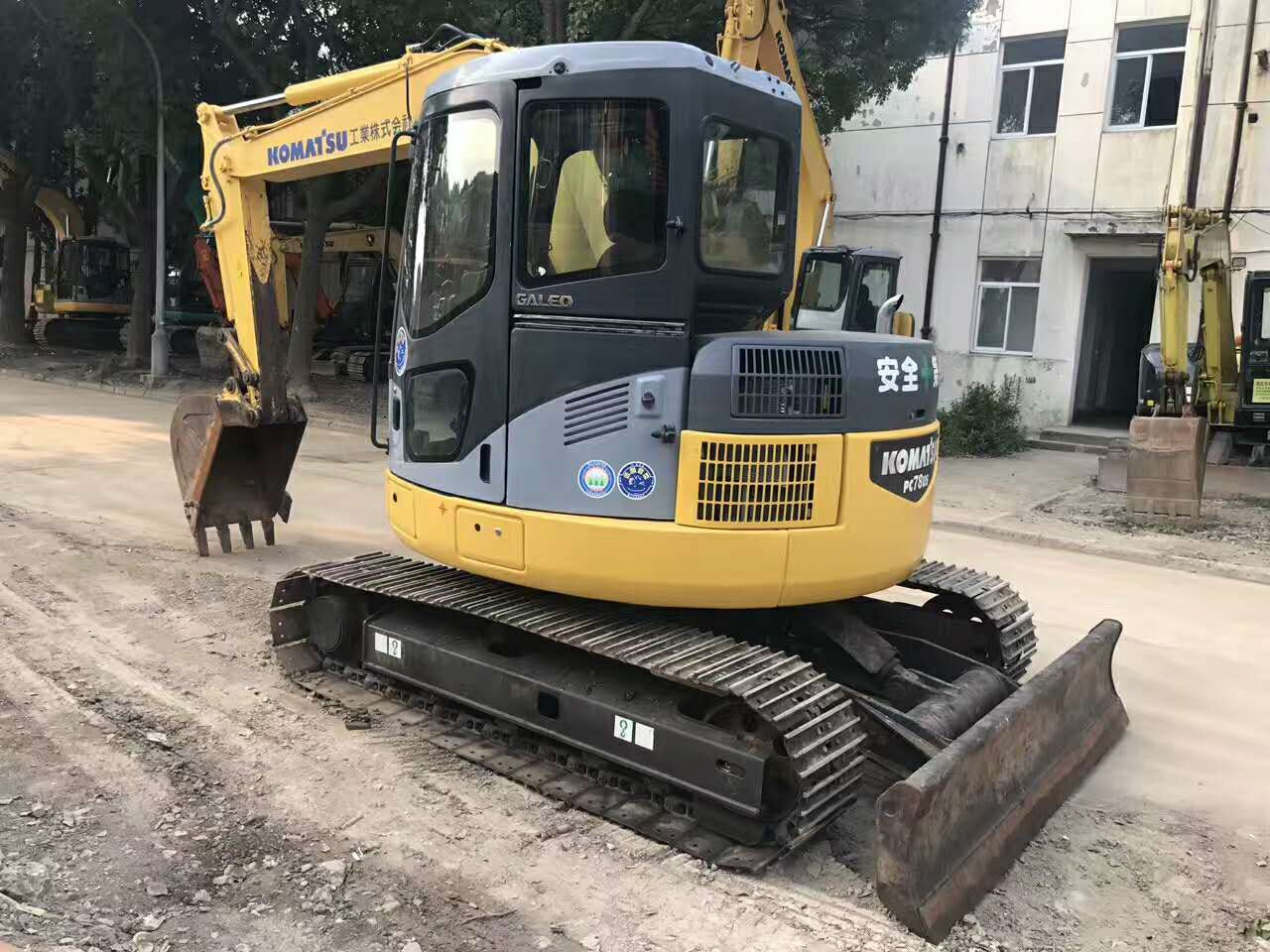 Komatsu Small Excavator PC78US Zero-tail Excavator Made in Japan - Beltegraver: bilde 1 Komatsu Small Excavator PC78US Zero-tail Excavator Made in Japan - Beltegraver: bilde 1