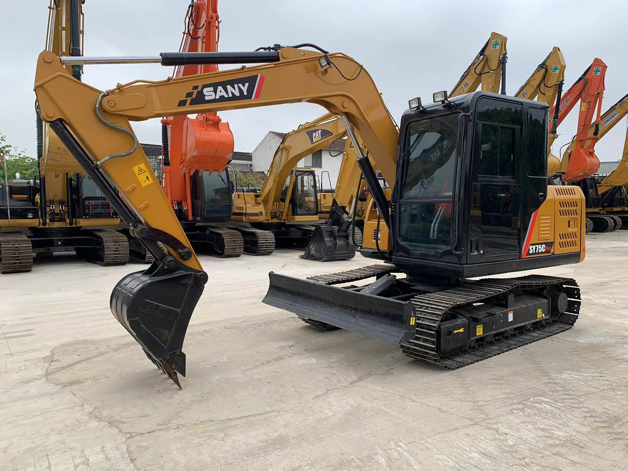 Sany Excavator SY75, SY60, SY55 Good Price Small Digger - Beltegraver: bilde 5 Sany Excavator SY75, SY60, SY55 Good Price Small Digger - Beltegraver: bilde 5